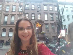 Carrie Bradshaw lakásánál :)