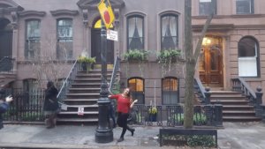 Carrie Bradshaw lakásánál :)